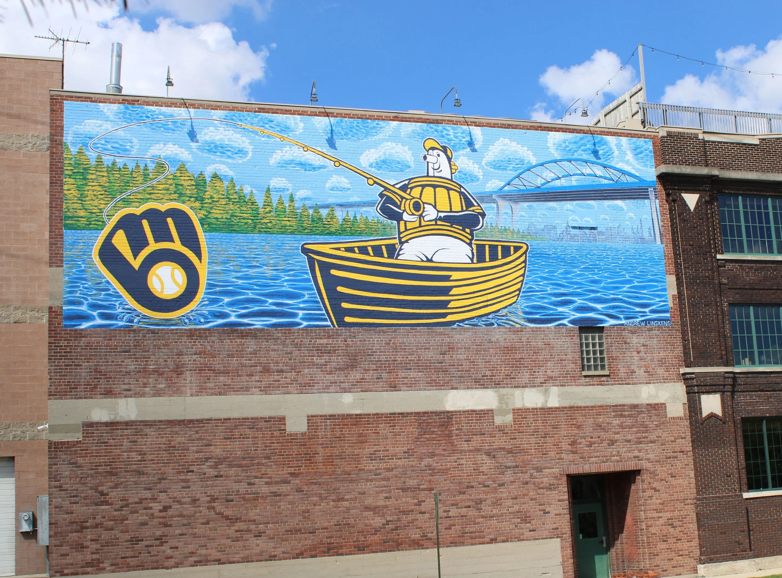 Brewers mural